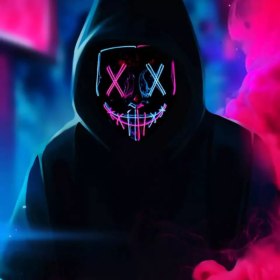 Led Purge Mask Halloween - 할로윈 축제 파티를 위한 LED 라이트