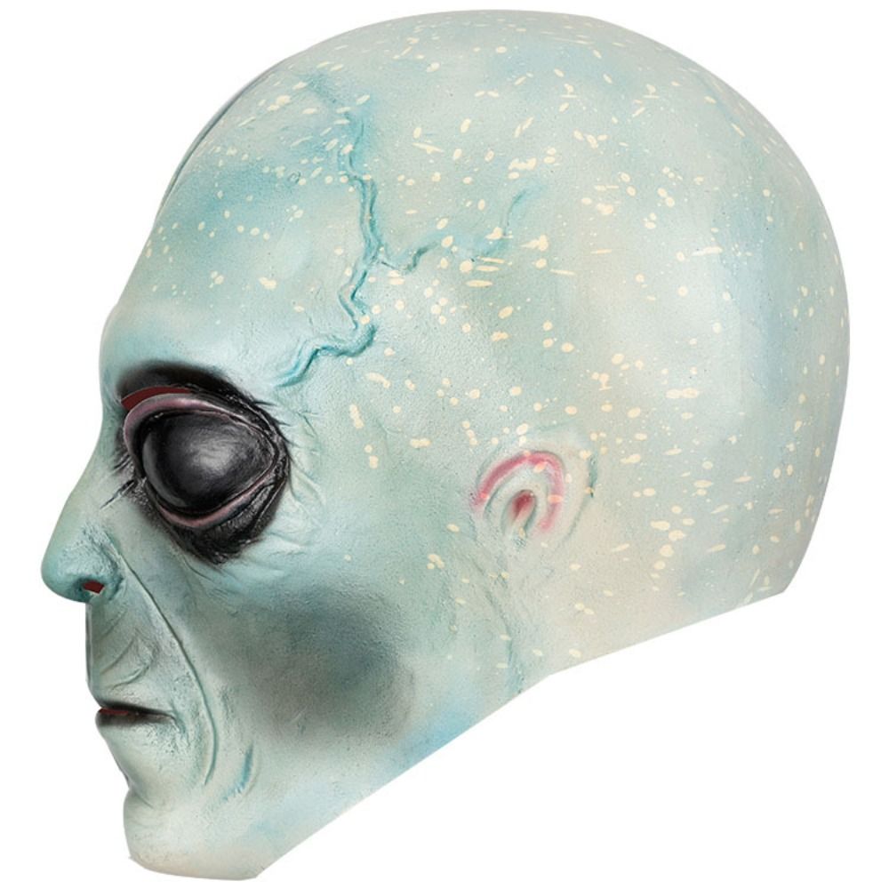Latex Alien Mask Realistic - 라텍스 소재 외계인 마스크 풀 페이스