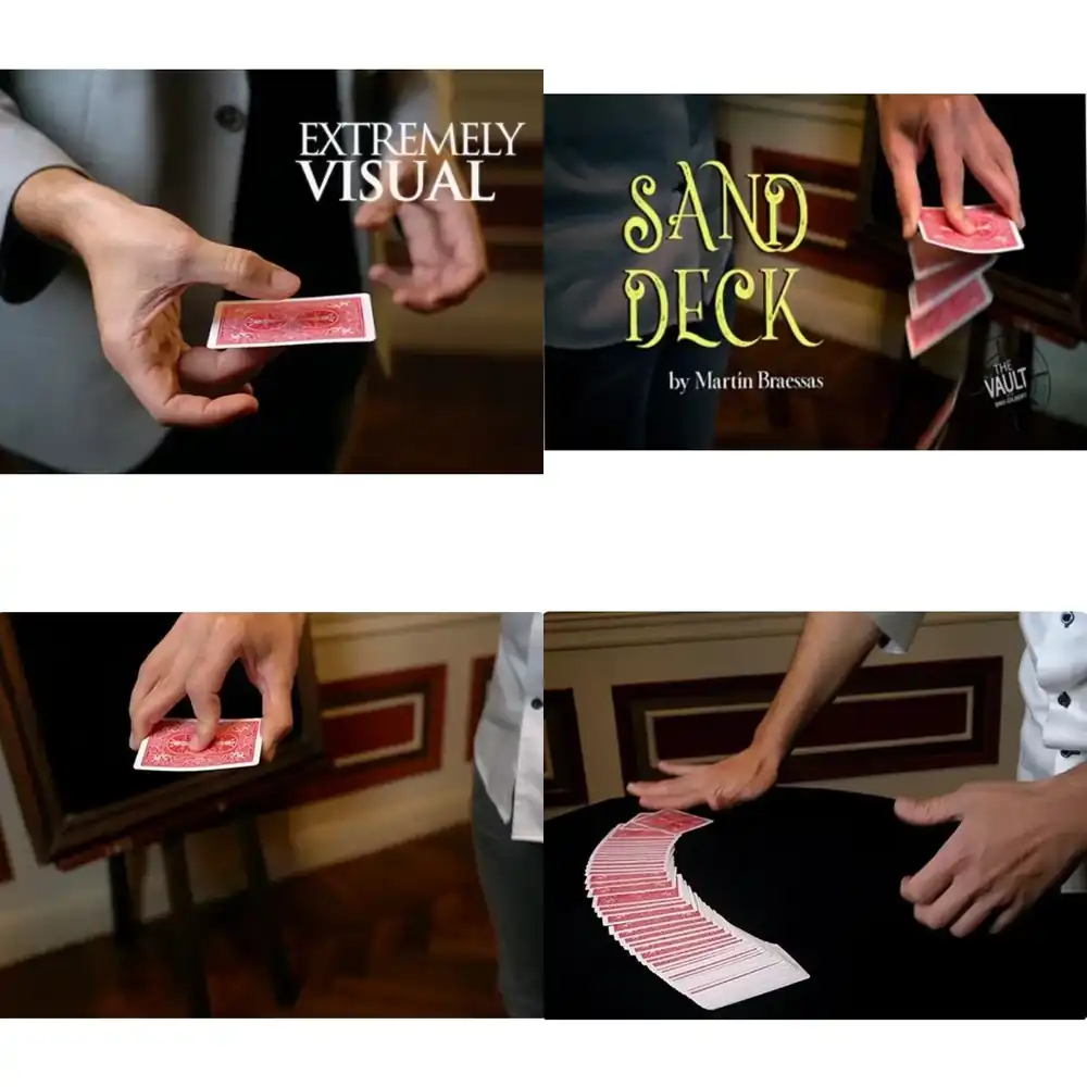 WAP01 더 볼트 - 샌드 데크 바이 마팅 브라에사스 - Magic Tricks 리뷰 및 가격