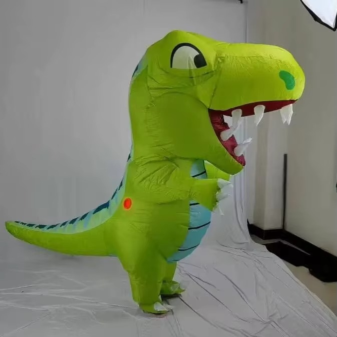 성인용 뚱뚱한 머리 공룡 인형 의상, 전신을 덮는 공룡 - Inflatable Dinosaur Costume Adult 리뷰 및 가격