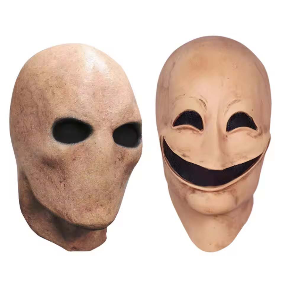 얼굴 없는 미소 짓는 남자 할로윈 슬렌더맨 마스크 무독 - Latex Alien Mask Realistic 리뷰 및 가격
