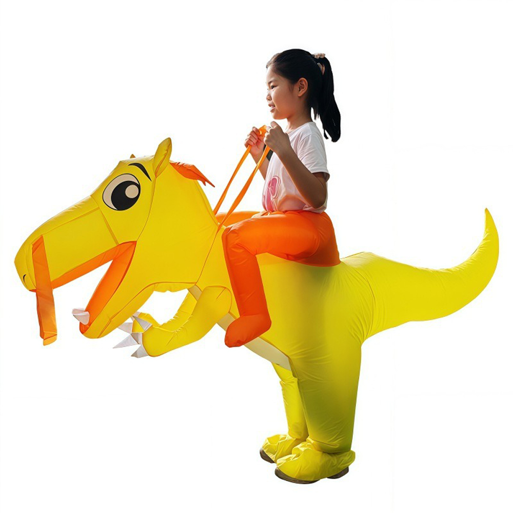 어린이 공룡 풍선 의상 노란색 동물 만화 인형 의상 축 - Inflatable Dinosaur Costume Adult 리뷰 및 가격