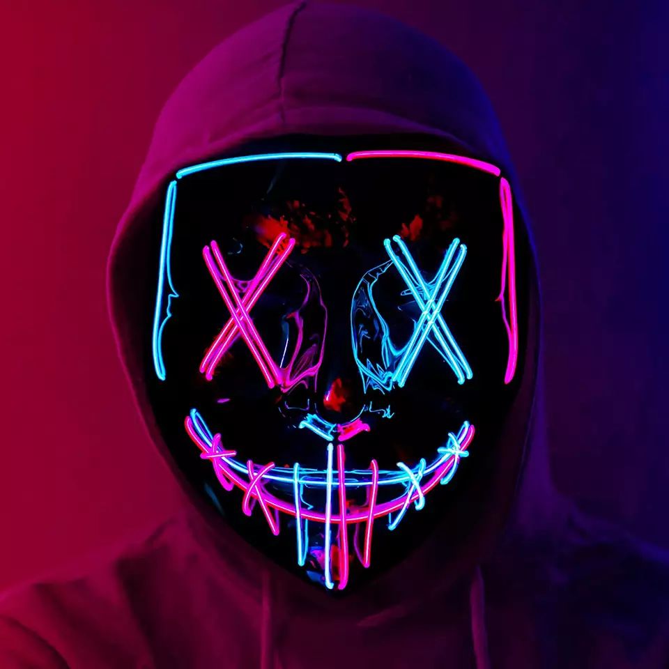 할로윈 축제 파티를 위한 LED 라이트 업 마스크, 3 - Led Purge Mask Halloween 리뷰 및 가격