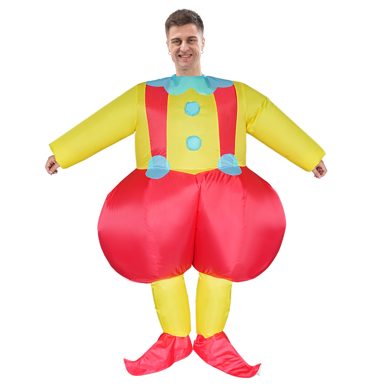 큰 엉덩이를 가진 광대 인형 의상, 풍선으로 부풀리는  - Costumes 리뷰 및 가격