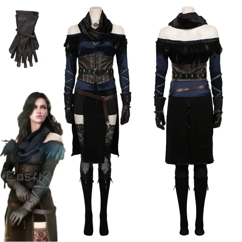 Yennefer 코스프레 판타지아 의상 변장 여성용 의 - Medieval Renaissance Dress Women 리뷰 및 가격