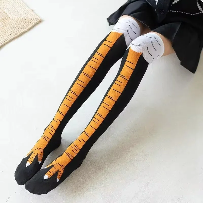 무릎 길이의 유행 여성 양말 치킨 피트 재미 있은 맞춤 - Funny Chicken Leg Socks 리뷰 및 가격