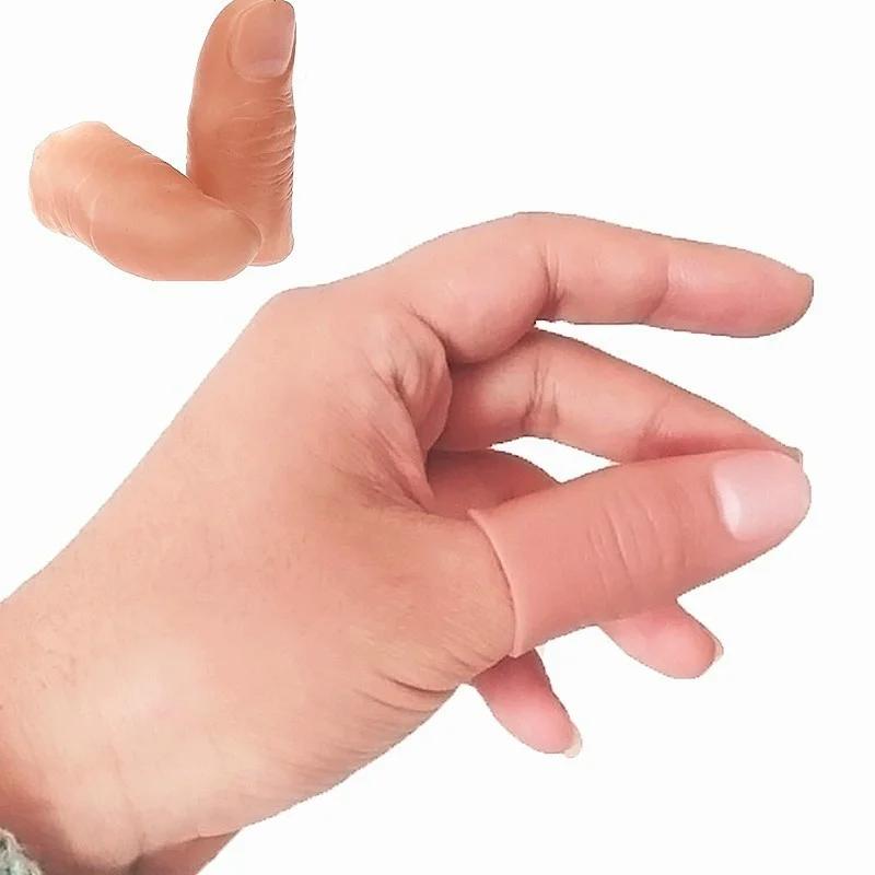 5개/세트 가짜 소프트 엄지 손가락 클로즈업 무대 마술 - Thumb Tip Magic Trick Set 리뷰 및 가격