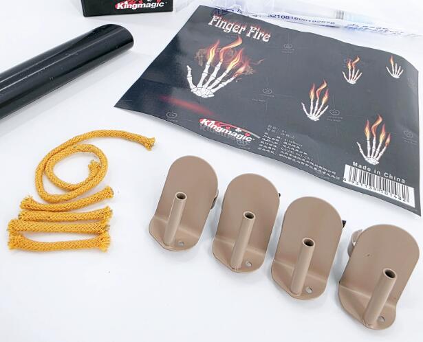 4개/세트 손가락 불 마술 트릭, 불이 나타나는 엄지손 - Thumb Tip Magic Trick Set 리뷰 및 가격