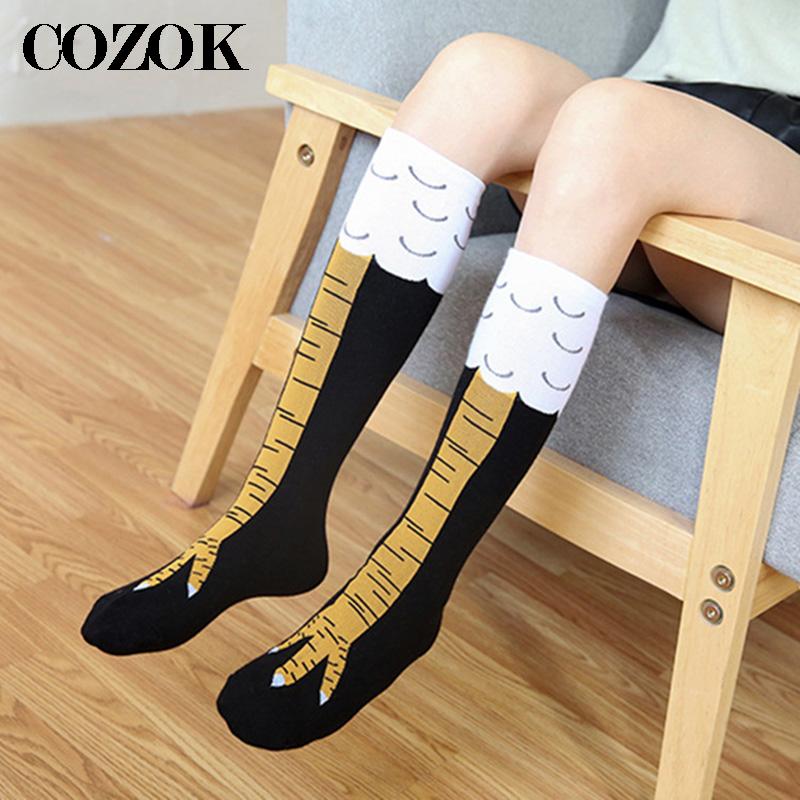 하이 퀄리티 통기성 3D 프린트 만화 스타킹, 재미있는 - Funny Chicken Leg Socks 리뷰 및 가격